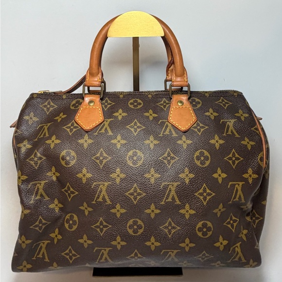 Louis Vuitton Speedy 30 Monogram Vintage Pre Date Code 80s/70s w/COA - Picture 2 of 16